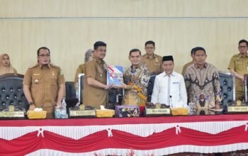 Dihadapan Wakil Ketua dan Anggota DPRD, Wali Kota Medan Sampaikan Laporan Pertanggunggjawaban APBD TA 2023