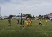 Sat Reskrim Juara I dalam Pertandingan Bola Final Volly Dalam Rangka Hari Bhayangkara ke 78 Polresta Deli Serdang