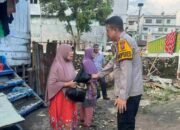 Kapolres Binjai Ulurkan Bantuan Akibat  Curah Hujan Tinggi, Binjai Dilanda Banjir