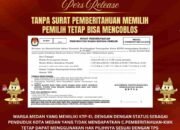 Ini Kata Ketua KPU Medan, Tidak Dapat Formulir C, Warga Medan Bisa Tunjukan E – KTP