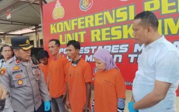 Polsek Medan Tembung Ringkus 4 Pelaku Pembunuhan Wanita yang Ditemukan Ditumpukkan Sampah