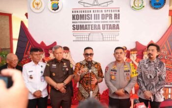 Kunker DPR RI, Ahmad Sahroni : Polda Sumut Komitmen Berantas Judi