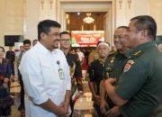 Bobby Nasution Dampingi Kasad Maruli Simanjuntak Hadiri Perayaan Natal Wilayah Kodam I Bukit Barisan