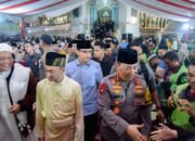 Wali Kota Medan Hadiri Safari Ramadhan Kapolri di Masjid Raya Al Mashun
