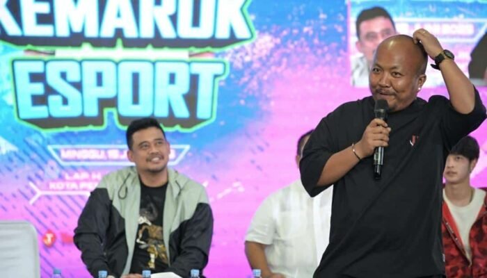 Ikuti Fun Match Mobile Legend dengan Pro Player, Gubernur Sumut Bobby Nasution Sebut Esport Punya Sisi Positif