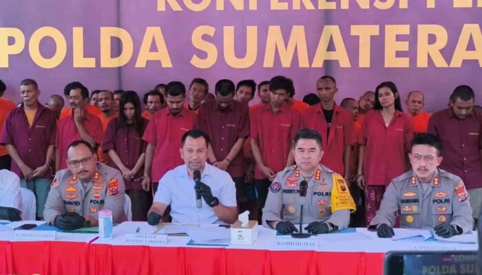 Perangi Narkoba di Sumut: 429 Kasus Terungkap, Ratusan Tersangka Dibekuk Polda Sumut