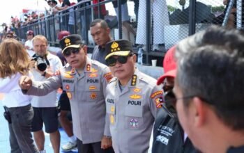 Kapolda Sumut dan Astamaops Polri Cek Pengaman F1 Powerboat 2025