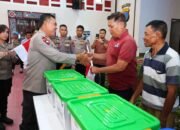 Kapolri Launching Program Pangan Murah Polri Serentak di Seluruh Indonesia, Polda Sumut Salurkan Ratusan Ton Beras