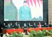 Gubernur Sumut Bobby Nasution dan Wagub Surya Dengarkan Pidato Presiden RI dalam Rangka HUT ke-80 RI