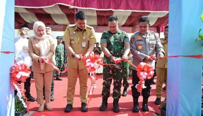 Peluncuran Dapur SPPG Menarhanud 2, Bobby Nasution Optimis Target 1.792 SPPG Bisa Tercapai