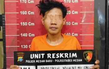 Polsek Medan Baru Ciduk Pelaku Jambret Handphone Mahasiswi, Satu Tersangka DPO
