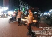 Jaga Kondusifitas di Wilkumnya, Polresta Deli Serdang Jajaran Laksanakan Patroli Mobile dan Sambangi Warga