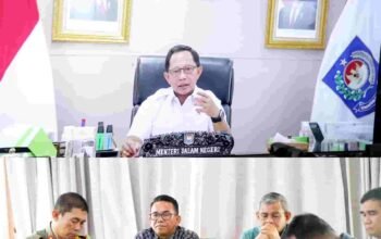 H Zakiyuddin Harahap Mengikuti Rapat Koordinasi bersama Mendagri Tito Karnavian melalui Sambungan Zoom
