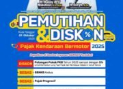Bebas Denda, Diskon Hingga 5%: Pemutihan Pajak Kendaraan Bermotor Sumut Mulai 1 Oktober