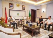 Rico Waas Sambut Kunjungan Kapolrestabes Medan, Bersinergi Atasi Permasalahan Kota