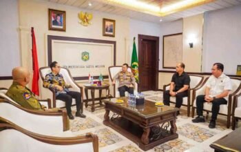 Rico Waas Sambut Kunjungan Kapolrestabes Medan, Bersinergi Atasi Permasalahan Kota