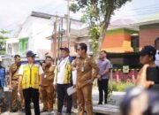 Rico Waas Tinjau Pekerjaan Floodway Sikambing-Belawan