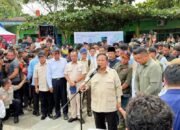 Polda Sumut Kawal Ketat Kunjungan Presiden RI ke Lokasi Pengungsian Banjir di Tanjung Pura