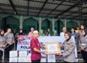 Uluran Tangan di Tengah Longsor Sibolga, Polwan Polda Sumut Hadir Menguatkan Warga