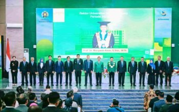 Pelantikan Rektor USU, Bobby Nasution Titipkan Nasib Mahasiswa Korban Bencana ke Wamen PTST