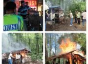 Polsek Pancur Batu Gerebek Lokasi Diduga Sarang Narkoba dan Perjudian di Sibolangit