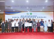 Gubernur Sumut Bobby Nasution Terima Donasi Bencana Rp4,7 Miliar dari Pemko Batam