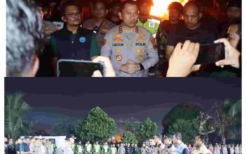 Jermal XV Digempur Aparat Gabungan, Kapolrestabes Medan Pimpin Langsung Operasi