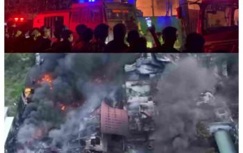 Sigap dan Tanggap, Mobil Armoured Water Cannon (AWC) Brimob Polda Sumut Dikerahkan Padamkan Kebakaran Hebat di PT Garuda Mas Perkasa