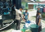 Brimob Polda Sumut Tuntaskan Sumur Bor dan Distribusi Air Bersih bagi Warga Hutabalang Pascabencana
