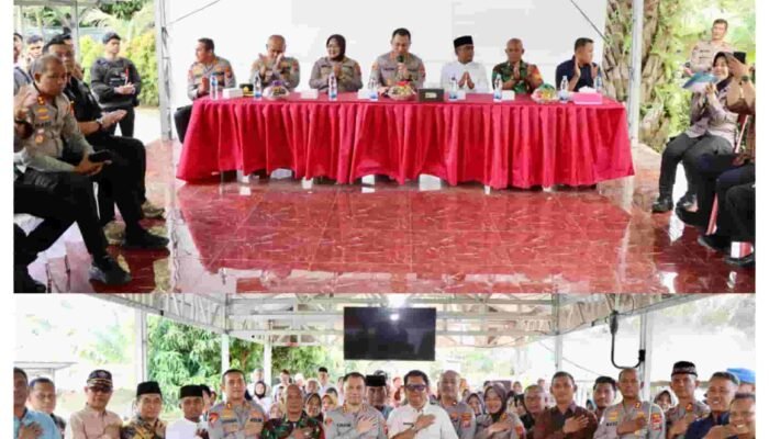 Kapolrestabes Medan Curhat Bersama Warga Jermal 15 Dengan Tema “Keamanan Lingkungan Tanggung Jawab Bersama”