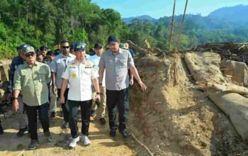 Tinjau Normalisasi Sungai di Hutanabolon, Tito Karnavian Salut dengan Kinerja Bobby Nasution