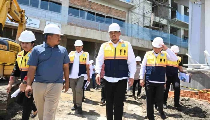 Gubernur Bobby Pastikan Pengerjaan RSUD Pratama Nias Barat Tuntas