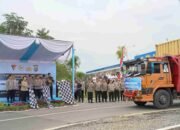 Gubernur Bobby Nasution Dampingi Kapolri Lepas Bantuan untuk Korban Bencana di Sumatera