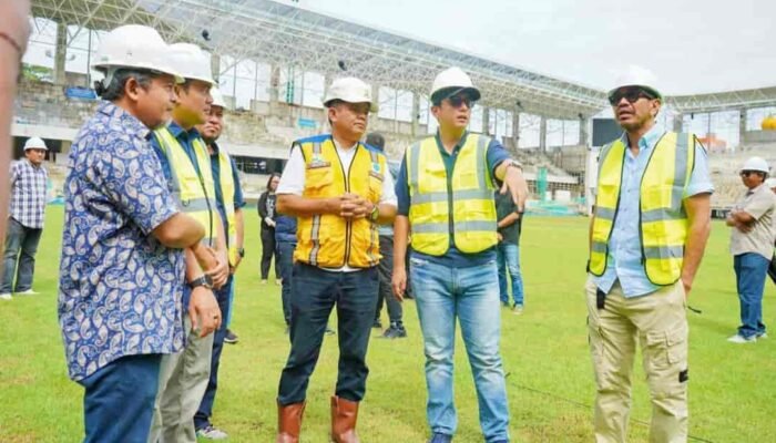 Rico Waas Dorong Percepatan Penyelesaian Revitalisasi Stadion Teladan