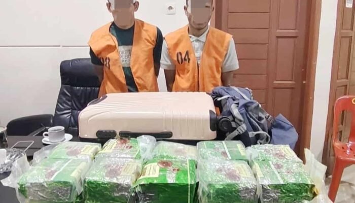 Polresta Deli Serdang Gagalkan Peredaran 21 Kilogram Sabu, Dua Kurir Diamankan