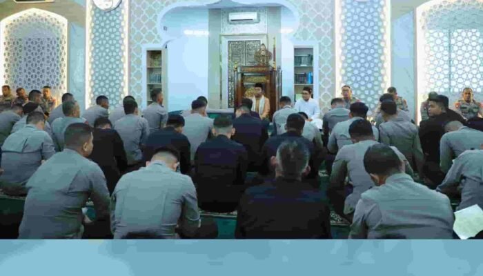 Bangun Kekuatan Spiritual, Satuan Brimob Polda Sumut Mantapkan Mental dan Iman Personel Lewat Binrohtal