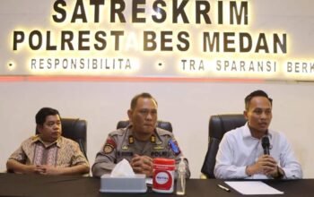 Kasus Pencurian Berujung Penganiayaan, Polrestabes Medan Gelar Press Release
