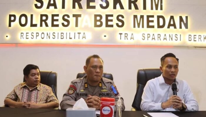 Kasus Pencurian Berujung Penganiayaan, Polrestabes Medan Gelar Press Release