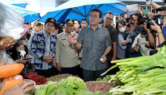 Pastikan Harga Stabil Jelang Idulfitri, Wagub Sumut dan Mendag Turun Langsung ke Pasar Tebingtinggi
