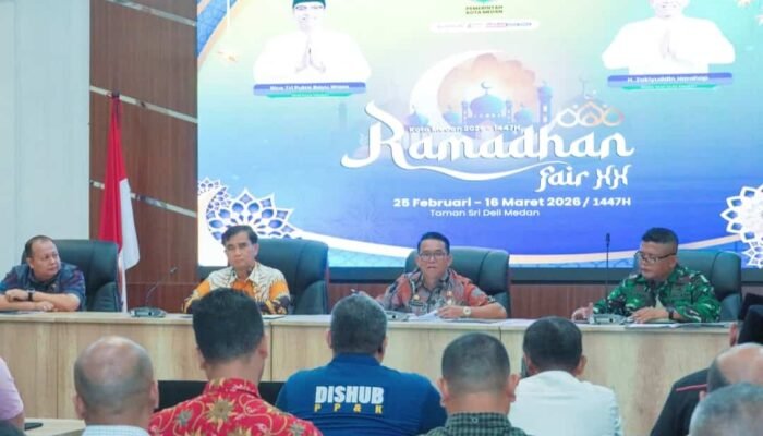 Pemko Medan Matangkan Dua Perhelatan, Zakiyuddin Harahap: Ramadhan Fair XX dan Harmoni Imlek 2026 Harus Berdampak Nyata bagi Masyarakat