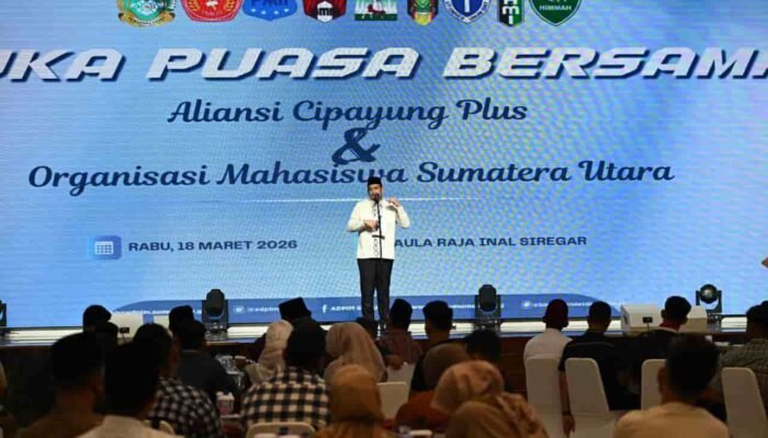 Buka Puasa Bersama Mahasiswa, Gubernur Bobby Nasution Ajak Lawan Narkoba