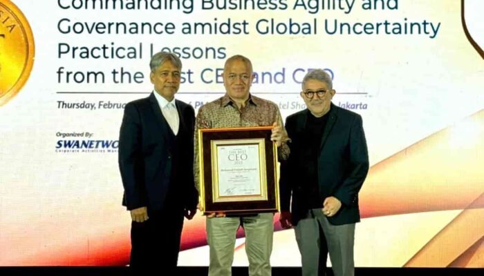 Mohamad Feriadi Soeprapto Raih Penghargaan Indonesia Best CEO 2025