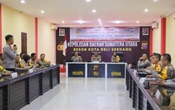 Polresta Deli Serdang Sambut Tim Asistensi Mabes Polri dalam rangka Supervisi Ops Ketupat Toba 2026