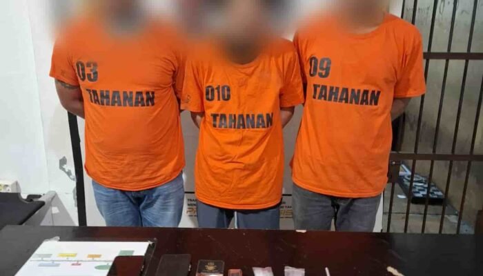 Berawal dari Dumas ke Dirnarkoba Polda Sumut, Polres Simalungun Gerak Cepat Grebek Komplotan Narkoba, 5 Pelaku Diringkus!