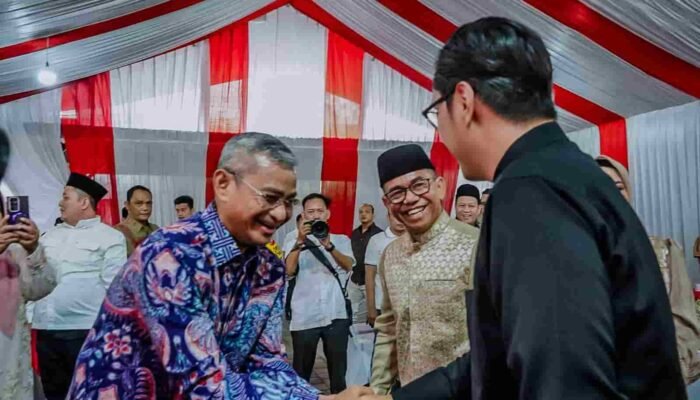 Zakiyuddin Harahap Sambut Hangat Tamu Halalbihalal, Pererat Silaturahmi di Kota Medan