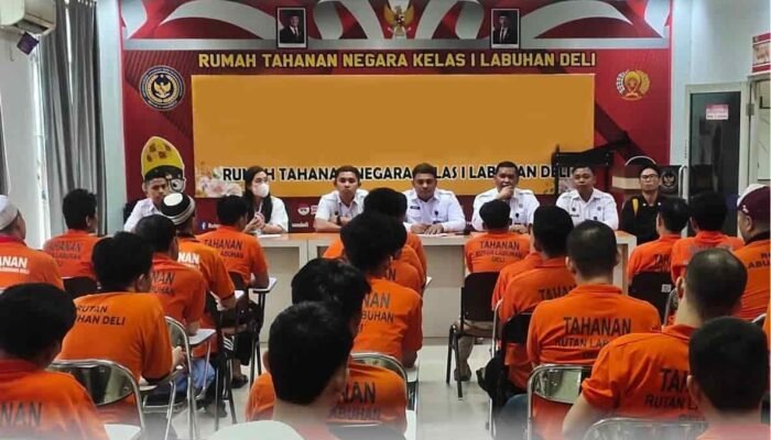 Rutan Kelas I Labuhan Deli Melaksanakan Sidang Tim Pengamat Pemasyarakatan (TPP), Guna Meningkatkan Kualitas Pembinaan