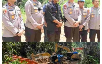 Polda Sumut Bongkar Tambang Emas Ilegal Beromzet Miliaran, 17 Orang dan 14 Ekskavator Diamankan