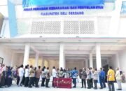 Tepat Satu Tahun Kepemimpinan, Bupati-Wabup Resmikan Kantor Damkar Deli Serdang