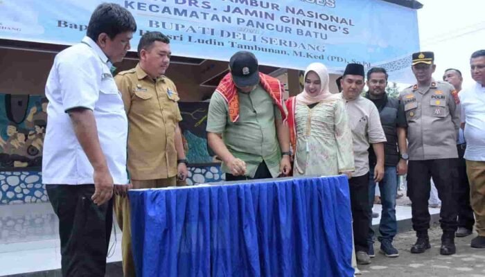 Penuhi Janji Kampanye, Bupati Resmikan Alun-Alun Pancur Batu