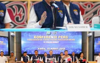 Judi Online di Medan Raup Omzet Diduga Rp7 Miliar, Polda Sumut Sita Puluhan Perangkat dan Rekening